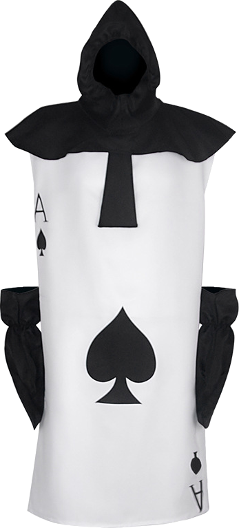 Playing Card Soldier Black