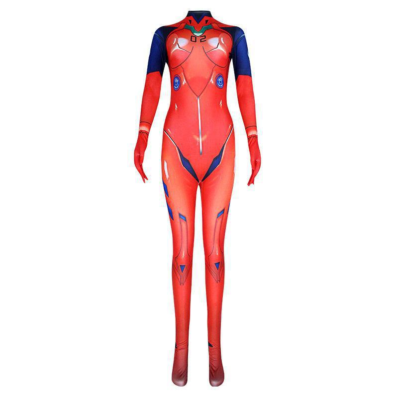 Asuka Langley jumpsuit Costume