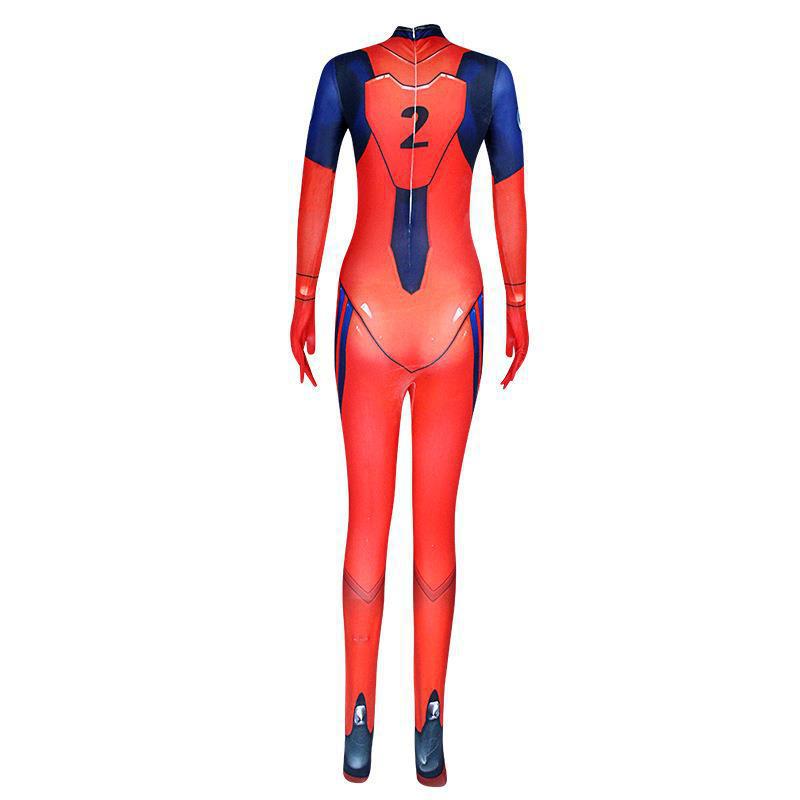 Asuka Langley jumpsuit Costume